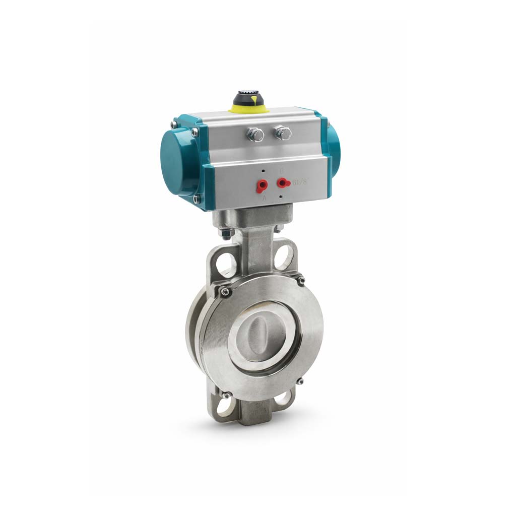 Pnömatik Aktüatörlü Yüksek Peformans Kelebek Vanalar